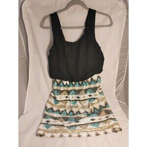 Pink Owl Dress Womens Small